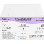 RESORBA® PGA - 24 darabos csomag, , DS18, USP 5/0 - PAN 11417