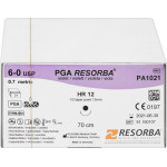 RESORBA® PGA - 24 darabos csomag, , HR12, USP 6/0 - PAN 1021