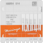 Diamant 808R, gyémántcsiszoló, fekete, ISO 014, FG, 5 darab