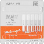 Diamant 808R, gyémántcsiszoló, fekete, ISO 016, FG, 5 darab