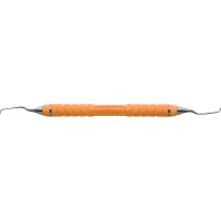 Küretten Gracey Mini Five EverEdge™ 2.0 - 1 db, Figur 11/12, mesial, Griff #C8, narancssárga - SAS11/12C8E2 Küretten Gracey Mini Five EverEdge™ 2.0 - 1 db, Figur 11/12, mesial, Griff #C8, narancssárga - SAS11/12C8E2