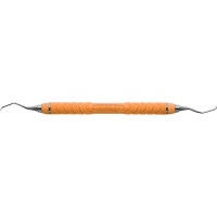 Küretten Gracey Mini Five EverEdge™ 2.0 - 1 db, Figur 15/16, mesial, Griff #C8 Resin, narancssárga - SAS15/16C8E2 Küretten Gracey Mini Five EverEdge™ 2.0 - 1 db, Figur 15/16, mesial, Griff #C8 Resin, narancssárga - SAS15/16C8E2