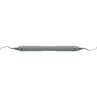 Küretten Gracey Mini Five EverEdge™ 2.0 - 1 db, Figur 3/4, oral/labial, Griff #C8 Resin, szürke - SAS3/4C8E2 Küretten Gracey Mini Five EverEdge™ 2.0 - 1 db, Figur 3/4, oral/labial, Griff #C8 Resin, szürke - SAS3/4C8E2