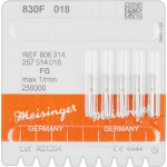 Diamanten 830, gyémántcsiszoló, piros, ISO 018, FG, 5 darab