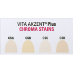 VITA AKZENT® Plus CHROMA STAINS Farbmuster - Stück Farbmuster VITA AKZENT® Plus CHROMA STAINS Farbmuster - Stück Farbmuster
