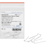 Noninium® Adamsklammern, 10 darabos csomag, Länge 11 mm