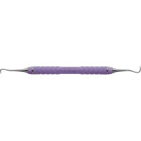 Sichel-Scaler - 1 db, Figur H5/33, lila, Griff #C8, Anterior, SH5/33C8E2 - SH5/33C8E2