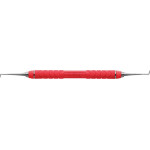 Sichel-Scaler Jacquette - 1 db, Figur 34/35, piros, Griff #C8, Posterior, SJ34/35C8E2 - SJ34/35C8E2