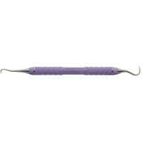 Sichel-Scaler Jacquette - 1 db, Figur U15/33, lila, Griff #C8, Anterior, SU15/33C8E2 - SU15/33C8E2