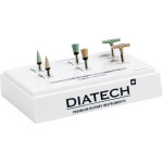 DIATECH ShapeGuard - Zirconia Polishing Plus Kit 6 Polierer (9703RA, 9711RA, 97SG14RA, 9803RA, 9803RA, 9811RA, 98SG14RA)
