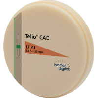 Telio® CAD Disc - Stück Ø 98,5 mm H 20 mm, A1 LT - 686301