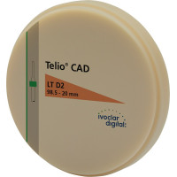 Telio® CAD Disc - Stück Ø 98,5 mm H 20 mm, D2 LT - 686308