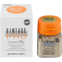 VINTAGE PRO - Packung 15 g powder opaque OM-Br VINTAGE PRO - Packung 15 g powder opaque OM-Br