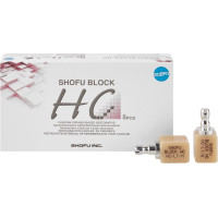 SHOFU BLOCK HC Packung 5 darab, W2-LT, universal, 1-schichtig