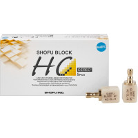 SHOFU BLOCK HC Packung 5 darab, A2-2L, 2-schichtig, für Cerec
