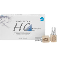 SHOFU BLOCK HC Packung 5 darab, A3-LT, 1-schichtig, für Ceramill