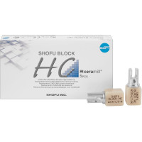 SHOFU BLOCK HC Packung 5 darab, A3,5-LT, 1-schichtig, für Ceramill