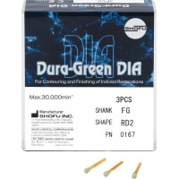 Dura-Green DIA - Pack 3 db RD2, FG, 024 Dura-Green DIA - Pack 3 db RD2, FG, 024