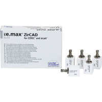 IPS e.max ZirCAD for CEREC/Inlab - Packung 3 Stück LT C2 B45