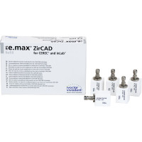 IPS e.max ZirCAD for CEREC/Inlab Packung 5 Blöcke LT A2 C17