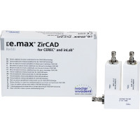 IPS e.max ZirCAD for CEREC/Inlab Packung 3 Blöcke LT A1 B45