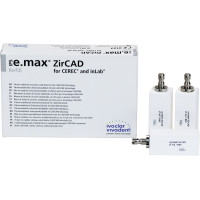 IPS e.max ZirCAD for CEREC/Inlab Packung 3 Blöcke LT A2 B45
