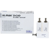 IPS e.max ZirCAD for CEREC/Inlab Packung 3 Blöcke LT A3 B45
