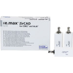 IPS e.max ZirCAD for CEREC/Inlab Packung 3 Blöcke LT B1 B45