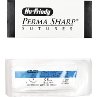 Nahtmaterial - 12 darabos csomag, Polypropylene, 5-0, C-6 Nadel, 3/8 Kreis, 18,7 mm - PSN8661P