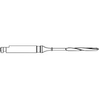 Wurzelstifte CM - 1 db, Erweiterer sárga méret 2 - 172321