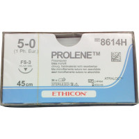 PROLENE - 36 darabos csomag, kék, 45 cm, FS3, USP 5-0, Stärke 1 - 8614H