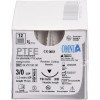 PTFE Nahtmaterial - 12 darabos csomag, 75 cm, Stärke 5/0, 3/8 Kreis, diamantiert, 18 mm - 32.Z3250.00