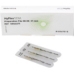 HyFlex™ EDM NiTi-reszelő-utántöltő, Prep Feilen 21 mm, Taper.05 ISO 020, 3 darab