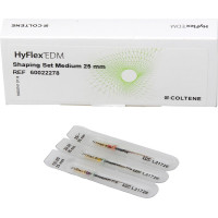 HyFlex™ EDM NiTi-reszelő szett, medium, formázó reszelő, 25 mm, 3 darab