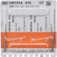 Endo Access Bur 191A - Packung 2 Stück WXL weiß, 34 mm, ISO 010