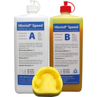 Hinrisil (Speed), Dublírszilikon, Üvegek, sárga, 1:1, 2x1 darab
