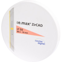 IPS e.max® ZirCAD LT - Stück Ø 98,5 mm H 12 mm, A1 LT - 689504