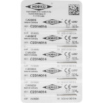 HM-Bohrer C2, fúró, ISO 014, FG, 5 darab