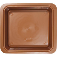 Materialwanne - Stück Materialwanne kupfer