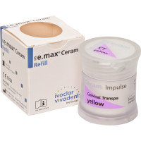 IPS e.max Ceram, sárga, átlátszó, 20 g, 1 darab IPS e.max Ceram, sárga, átlátszó, 20 g, 1 darab