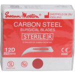 Swann Morton Skalpellklingen - 100 darabos csomag, Figur 12D - 8213105 Swann Morton Skalpellklingen - 100 darabos csomag, Figur 12D - 8213105