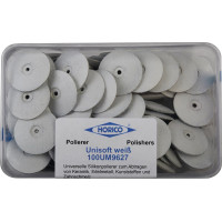 Unisoft (9627), Polírozó (Univerzális), szereletlen Korong, fehér, 100 darab