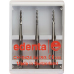 Edenta HM C254 sebészeti keményfém fréz, 3 db-os csomag, FG XL, 415 forma, 6 mm, ISO 010 (C254.316.010) Edenta HM C254 sebészeti keményfém fréz, 3 db-os csomag, FG XL, 415 forma, 6 mm, ISO 010 (C254.316.010)