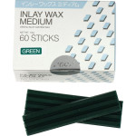Inlay Wax, Inlay viasz, Rudak, zöld, középkemény, 113,4 g ( 4 oz ), 60 darab