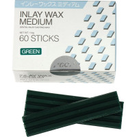 Inlay Wax, Inlay viasz, Rudak, zöld, középkemény, 113,4 g ( 4 oz ), 60 darab