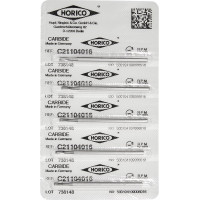 HM-Bohrer C21 Packung 5 darab, ISO 016, HP