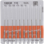 WZK Erweiterer 180GR, gépi gyökércsatornabemenet tágító, ISO 110, RAXL, 10 darab