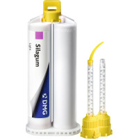 Silagum Light - Vorteilspackung 8 x 50 ml duplakartus, 50 Automix-Tips, 50 Intraoral-Tips - 909715