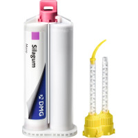 Silagum Mono - Vorteilspackung 8 x 50 ml duplakartus, 16 Automix-Tips, 16 Intraoral-Tips - 909719