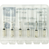 Omni (31 mm) (ISO 45), K-reszelő (kézzel), Fogantyú - műanyag ISO 45 sterilizálható 200°C-ig, ISO színkódolt, Nemesacél, 31 mm, 6 darab